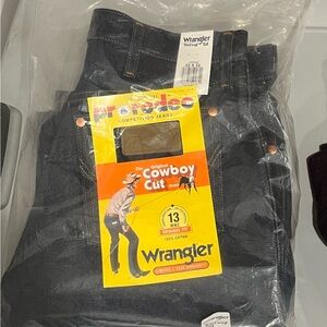 Wrangler Men’s 13MWZ Cowboy Cut Original Fit Jeans 32x32 Rigid Indigo NWT